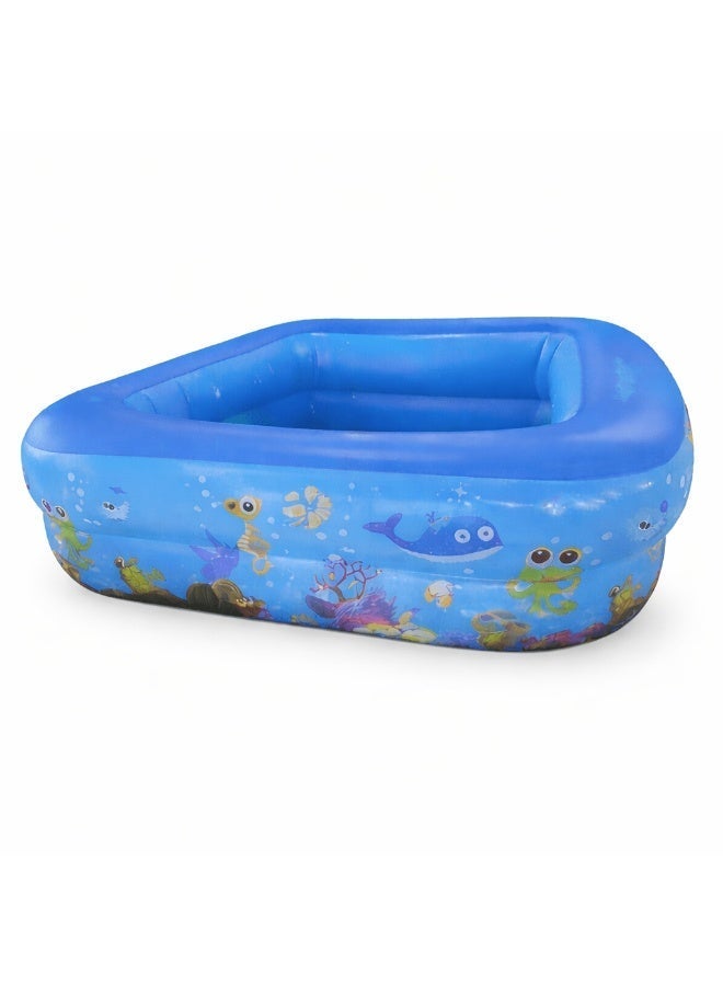 Inflatable Swimming Pool for Kids – 120cm Durable PVC Pool – SHUIXIHA SXH-661A - Image 3